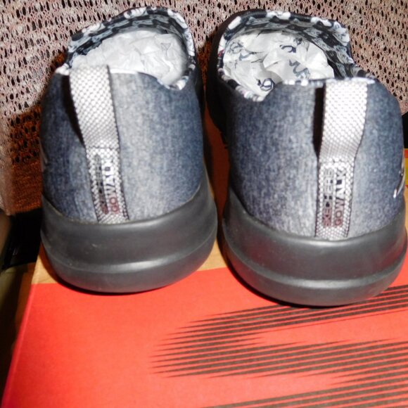 9.5M SKECHERS GO WALK JOY GRAY SCOTTIE BELLA SHOES - Picture 8 of 11